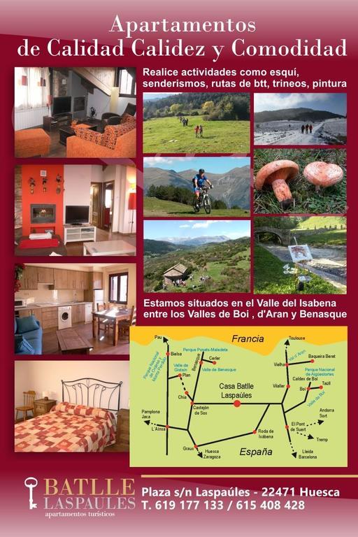 Apartamentos Turisticos Batlle Laspaúles Zewnętrze zdjęcie